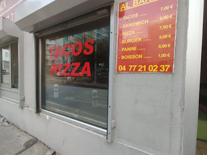 Pizza de Al Baraka à Saint-Étienne