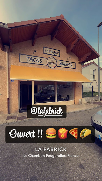 Pizza de La Fabrick au Chambon-Feugerolles