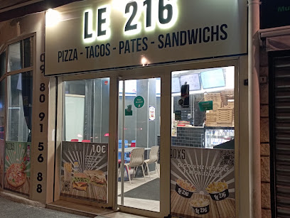 Pizza de Le 216 à Saint-Étienne