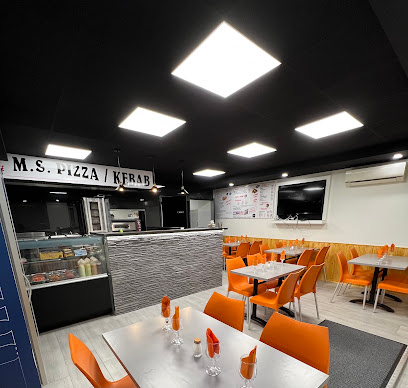 Pizza de M.s. Pizza Et Kebab à Saint-Jean-Bonnefonds