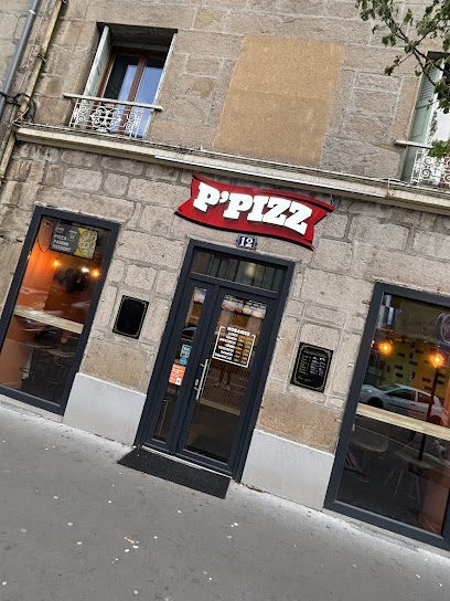 Pizza de P'Pizz42 à Saint-Étienne