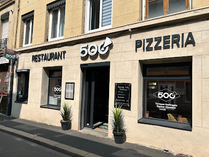 Pizza de Pizzeria 500 à Saint-Étienne
