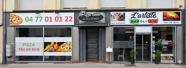Pizza de Pizzeria L’ Artiste Napolitain à Saint-Étienne
